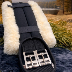 Мех на подпругу из натуральной овчины ( 80 см)